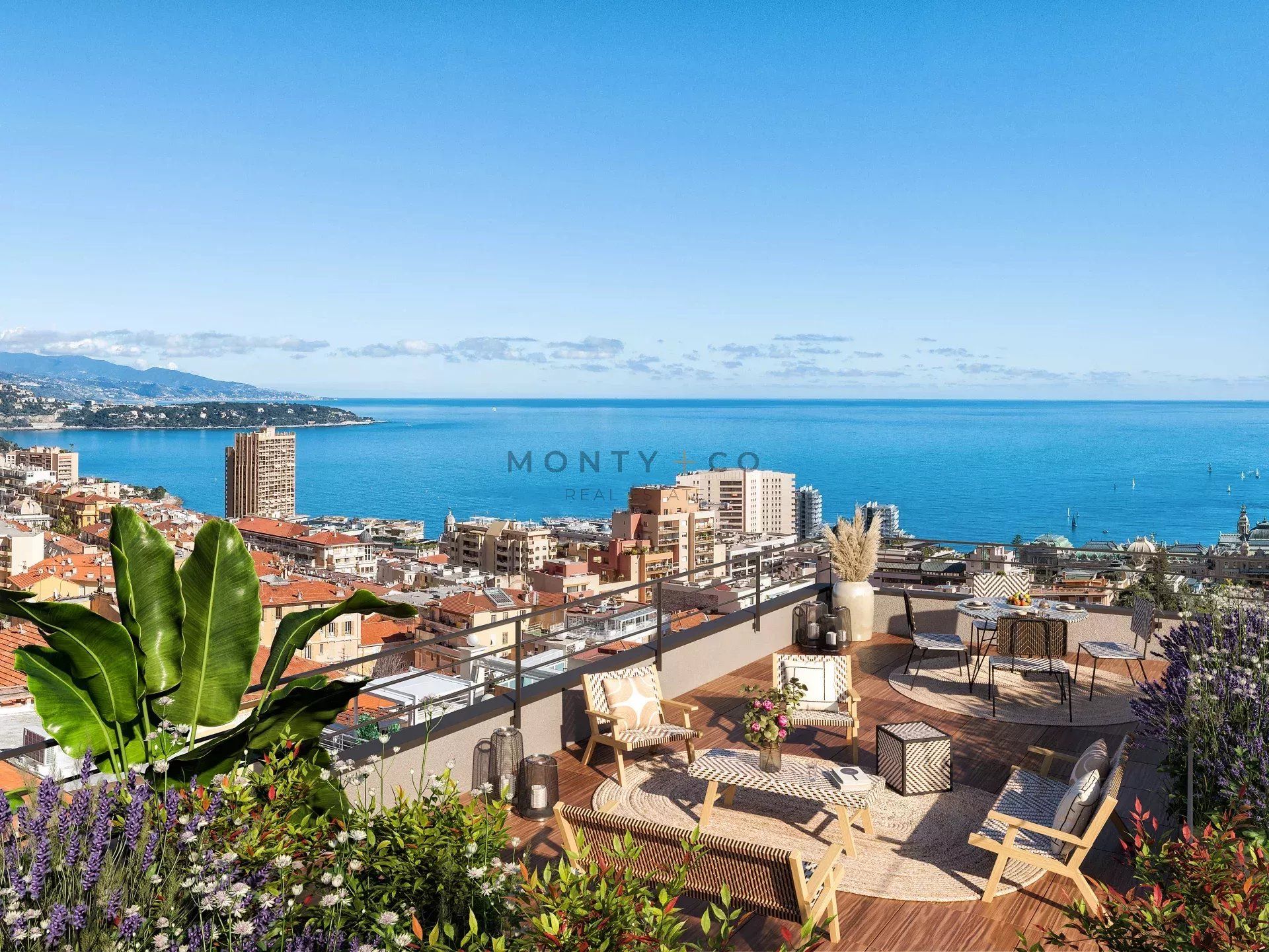 penthouse for sale on Beausoleil (06240)