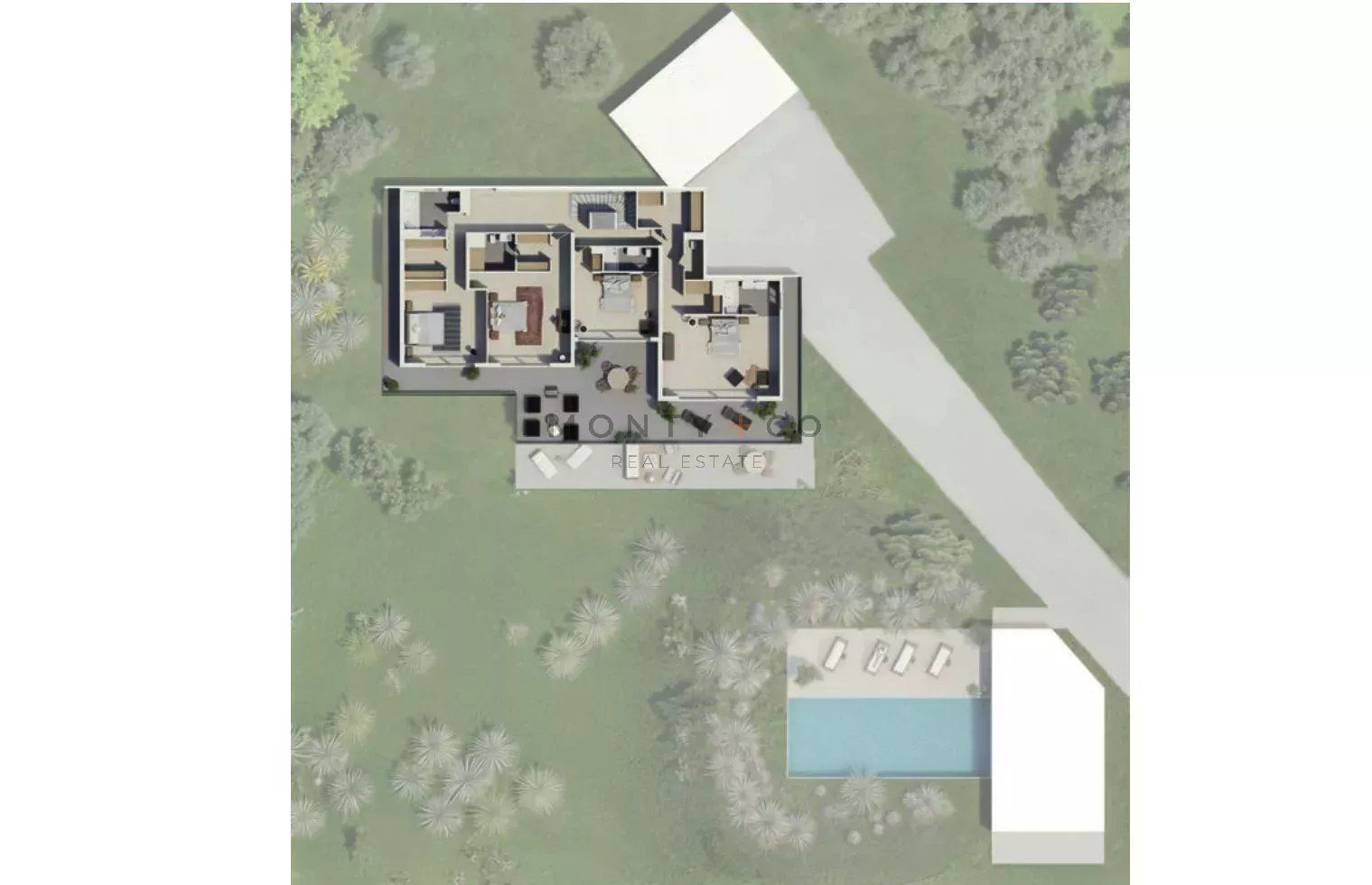 villa 6 Rooms for sale on Grimaud (83310)