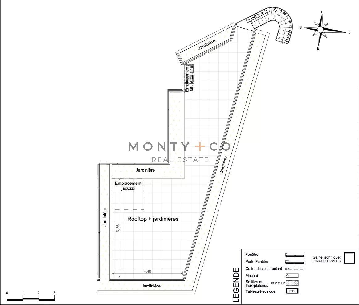 penthouse for sale on Beausoleil (06240)