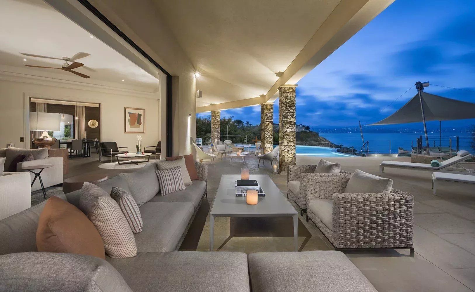 villa en location saisonnière sur Saint-Tropez (83990)