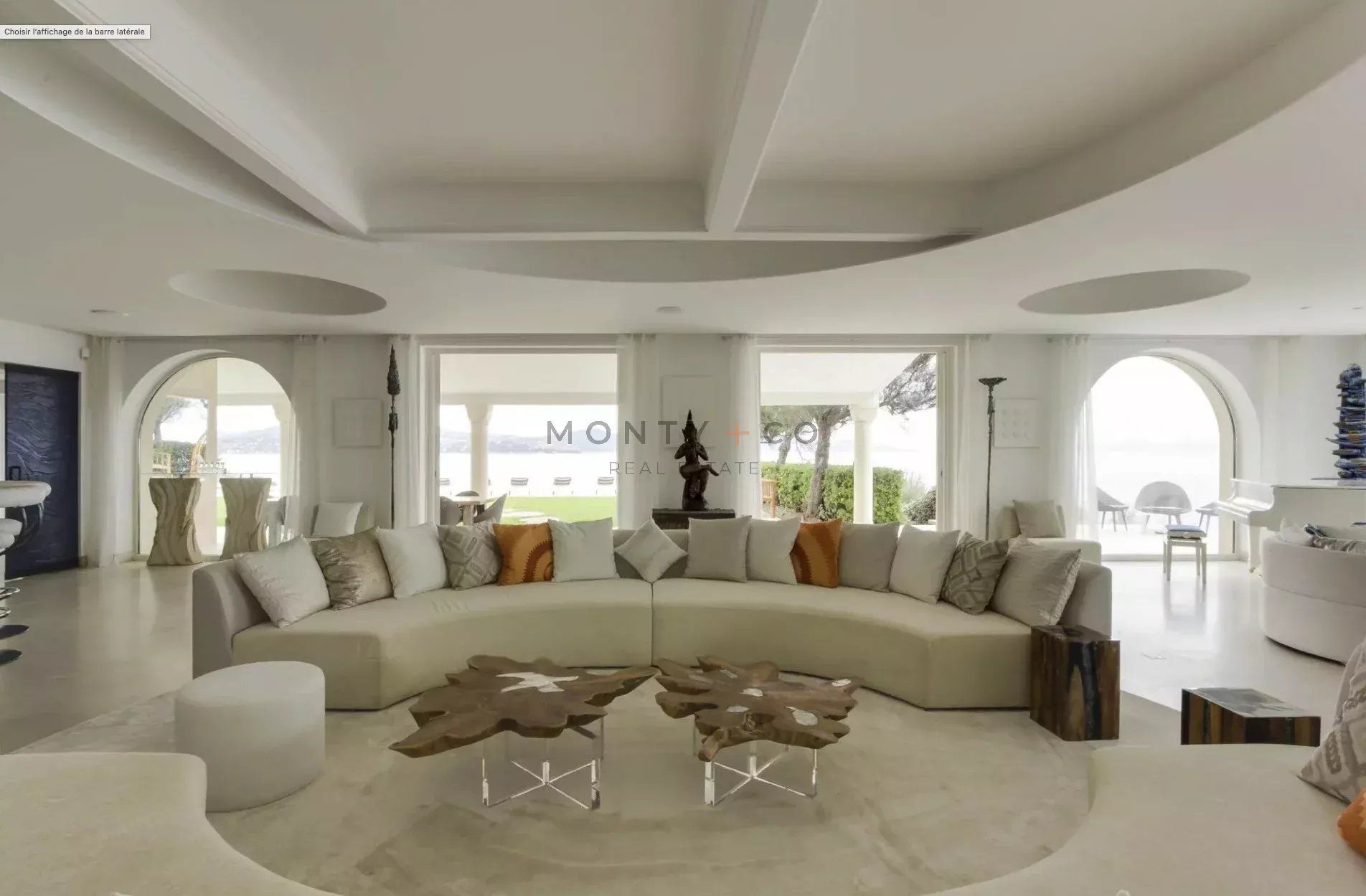 villa en location saisonnière sur Saint-Tropez (83990)