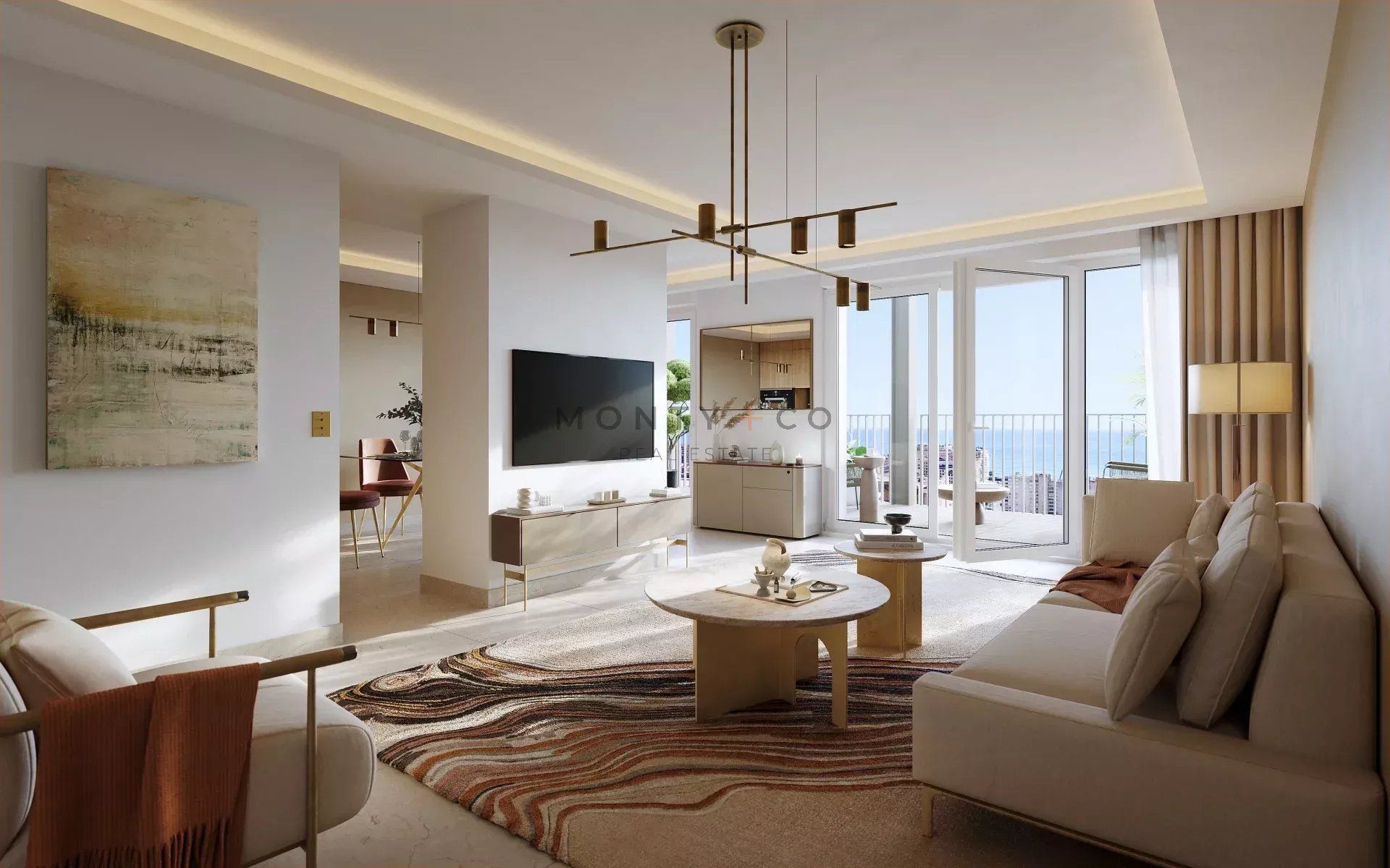 appartement 3 Pièces en vente sur Cap-d'Ail (06320)