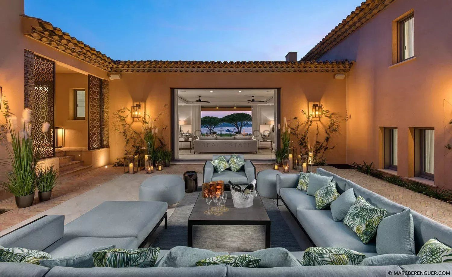 villa en location saisonnière sur Saint-Tropez (83990)
