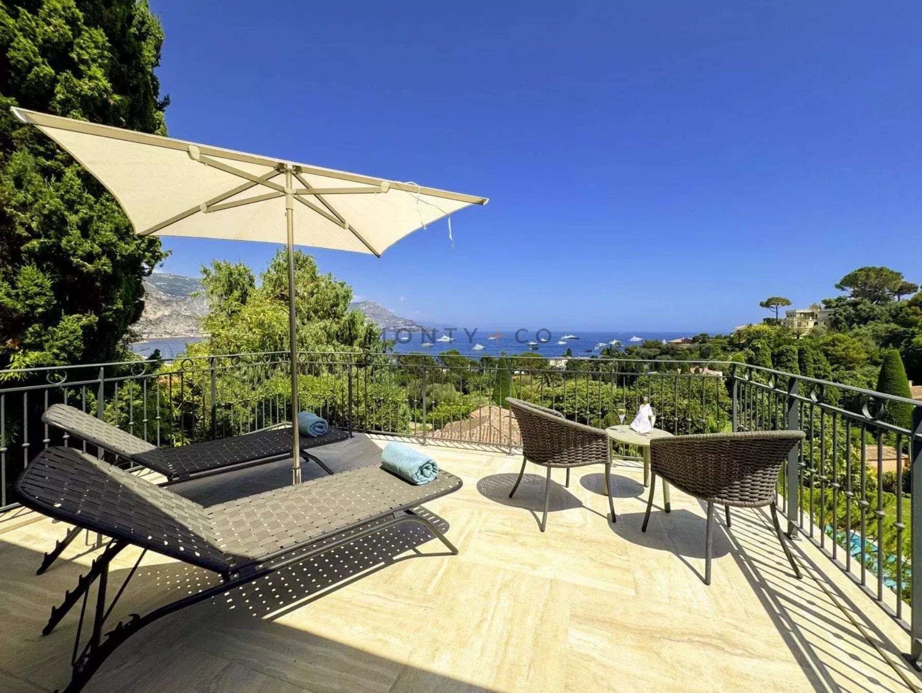 villa en location saisonnière sur Saint-Jean-Cap-Ferrat (06230)