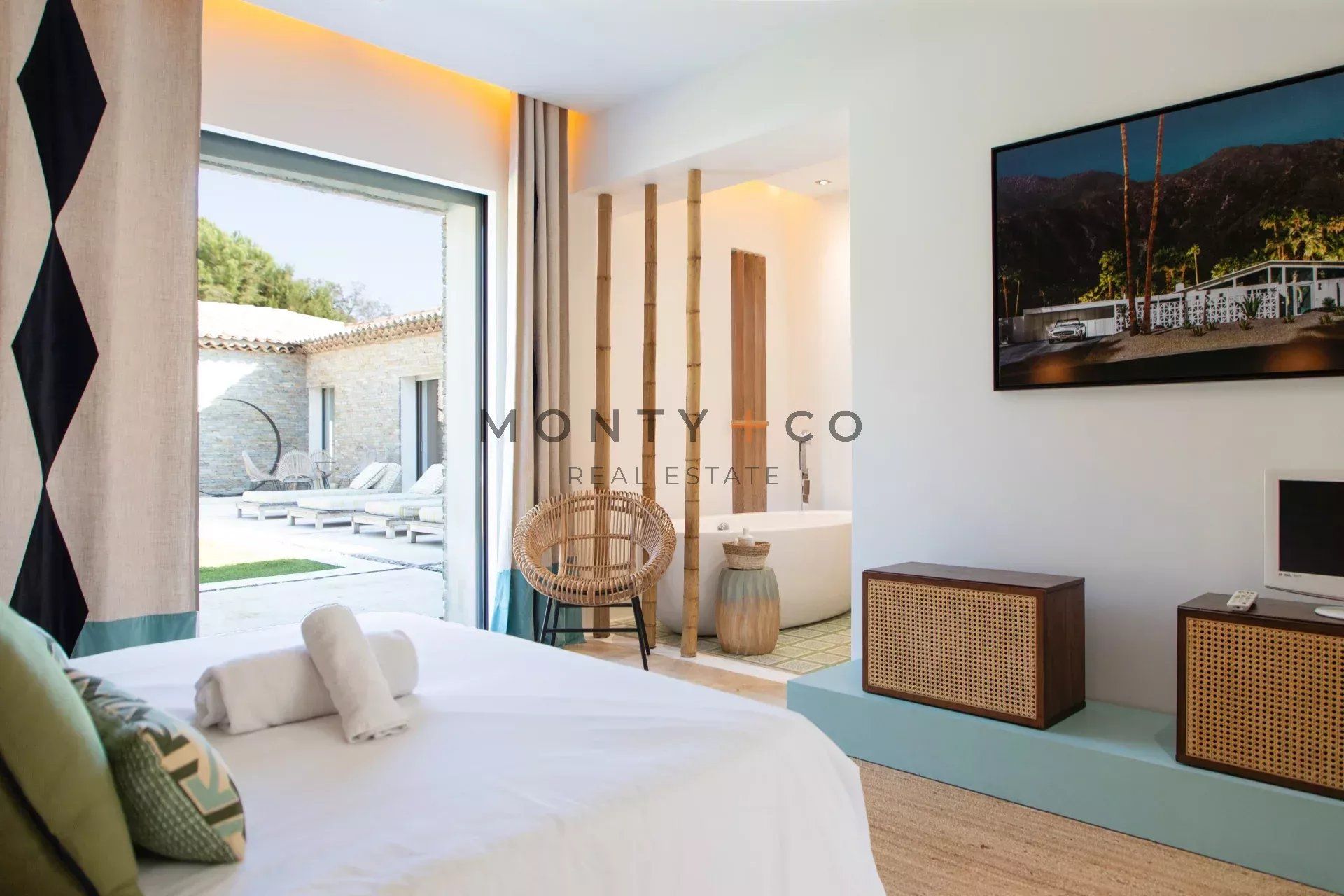 villa en location saisonnière sur Saint-Tropez (83990)