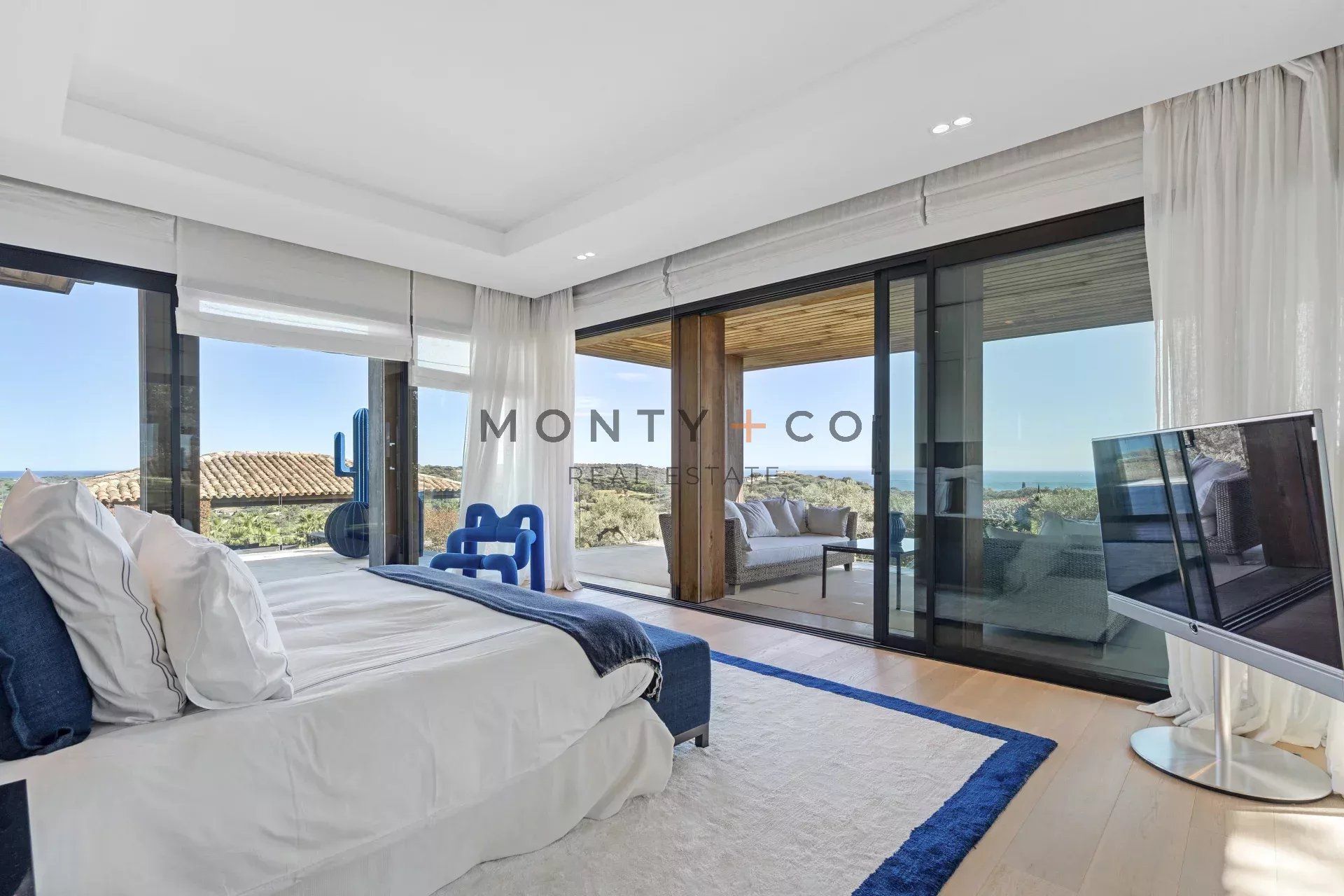 villa en location saisonnière sur Saint-Tropez (83990)