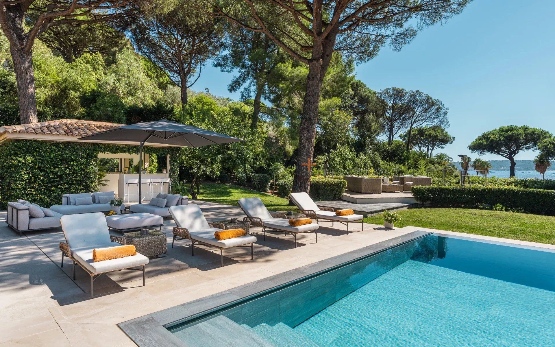 villa en location saisonnière sur Ramatuelle (83350)